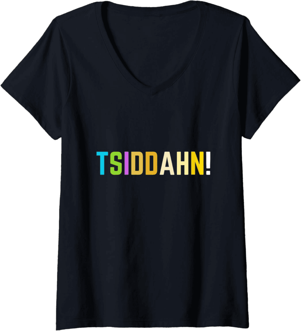 TSIDDAHN V-Neck T-Shirt