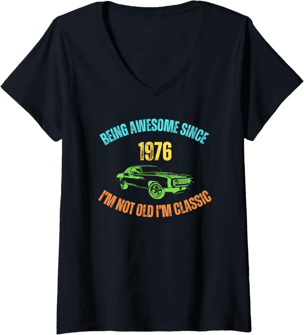 Funny original present for birthday Vintage 1976 Birthday