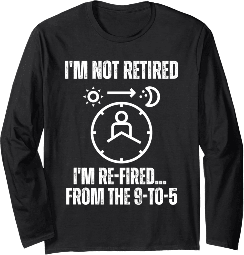 Funny present for retiree I'm Not Retired, I'm Re-fired...