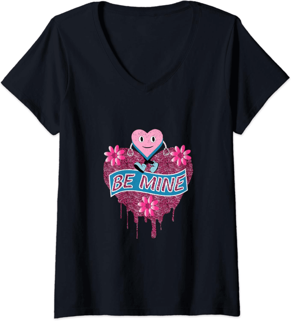 Be mine valentine V-Neck T-Shirt
