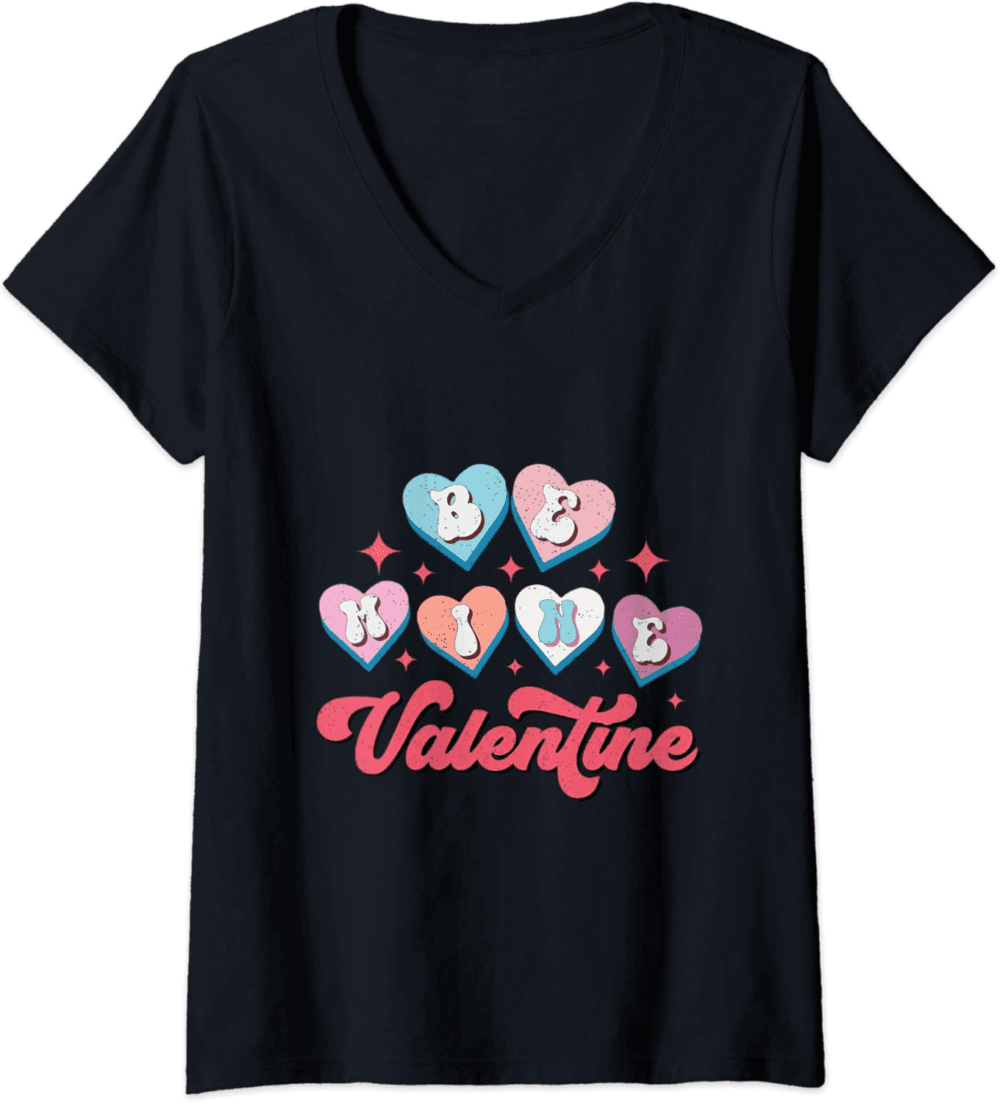Be mine valentine V-Neck T-Shirt