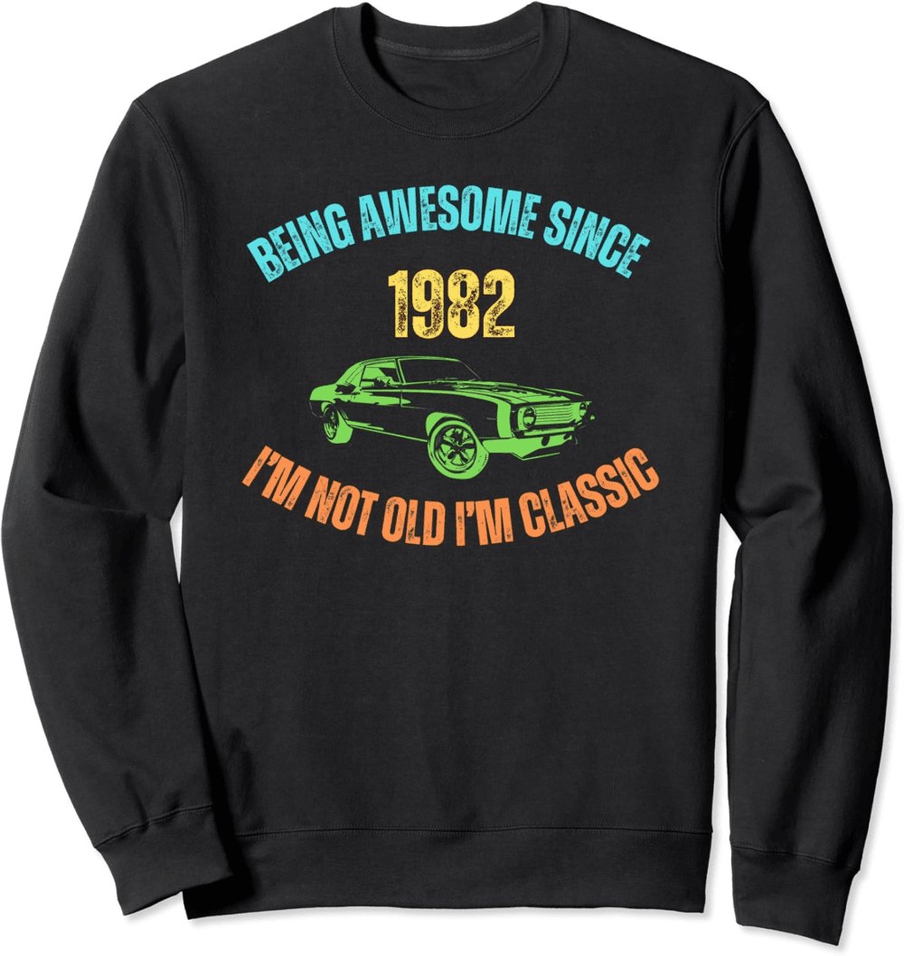 Lustiges originelles Geschenk zum Geburtstag Vintage 1982 Geburtstag