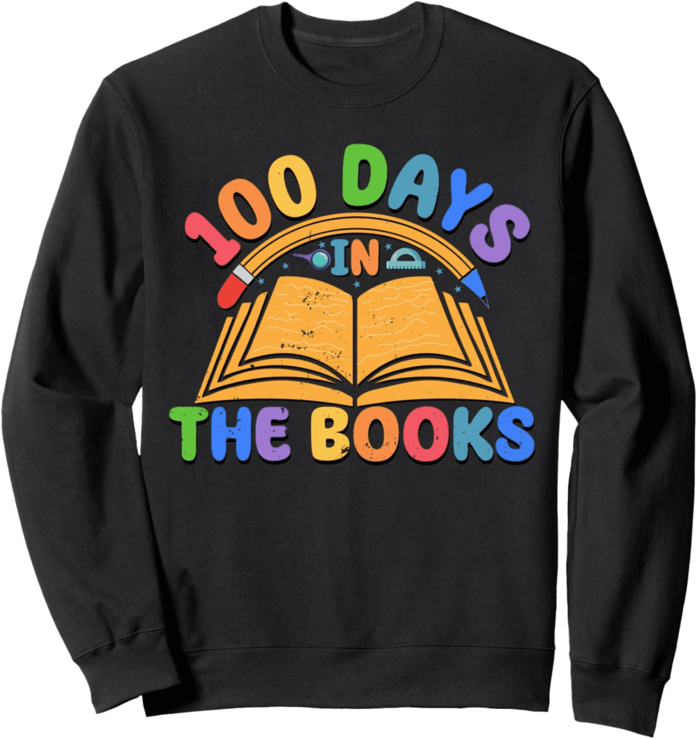 100 days in the books funny 100 days of school