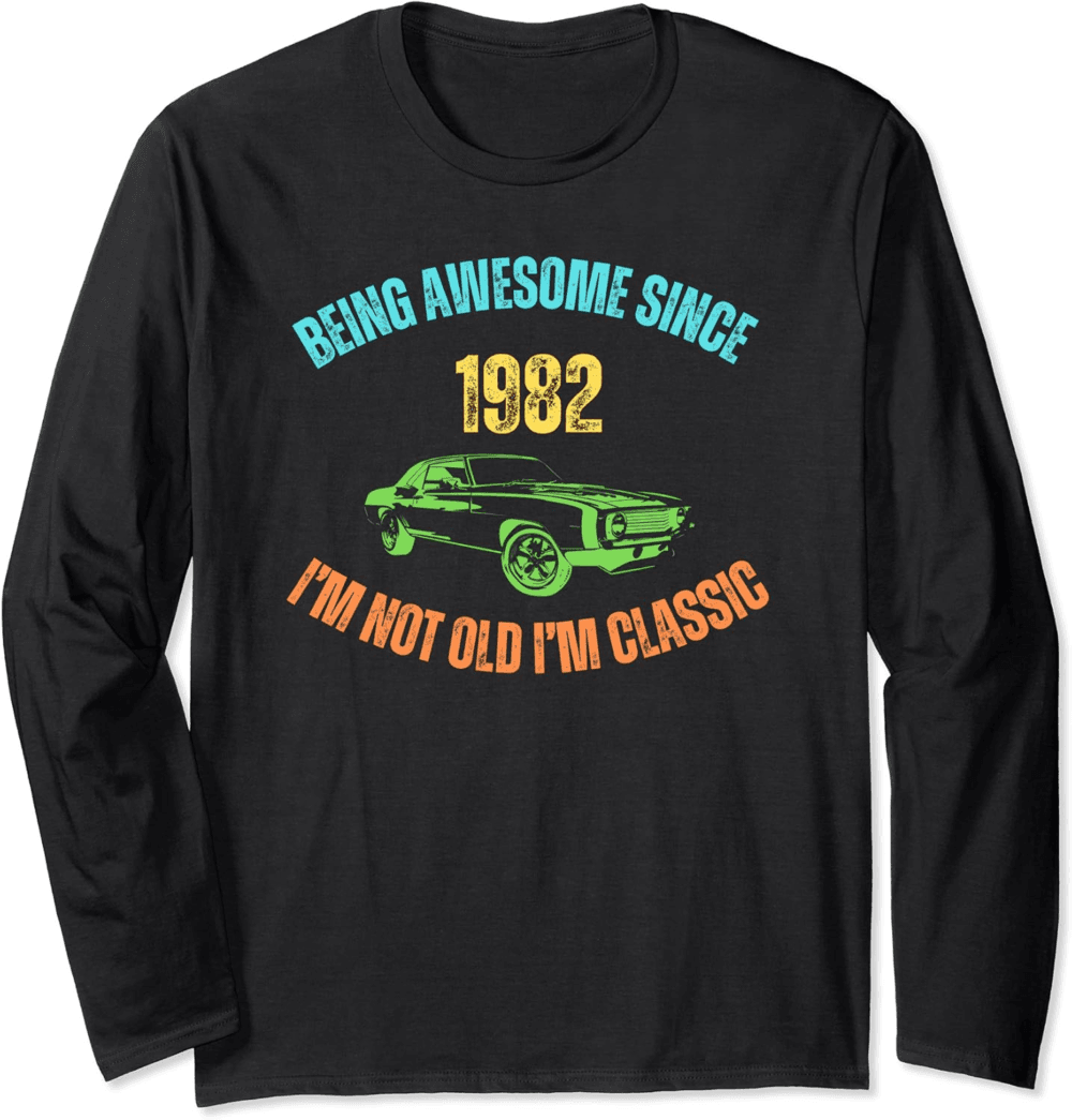 Lustiges originelles Geschenk zum Geburtstag Vintage 1982 Geburtstag