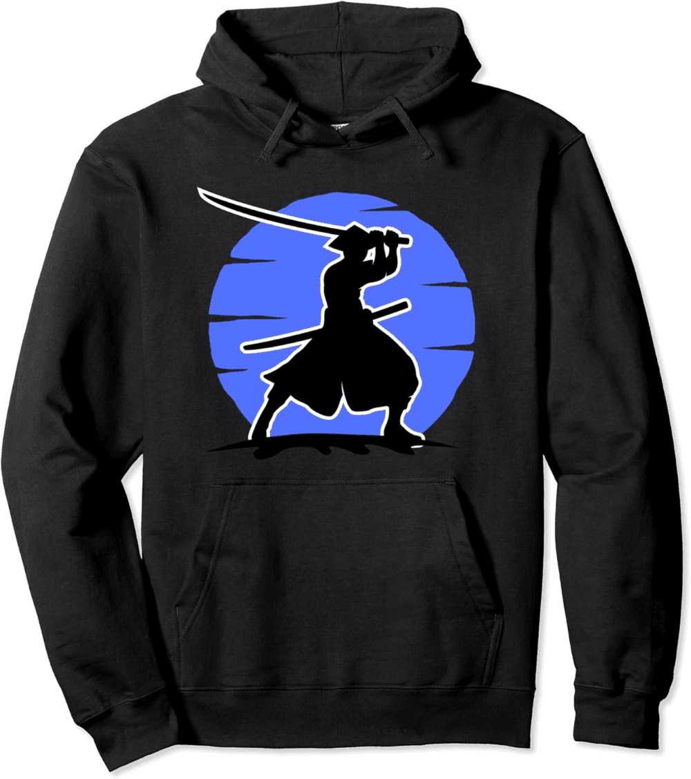 Anchor Blue Ancient Samurai Hoodie