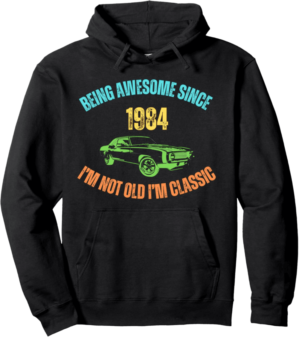 Funny original present for birthday Vintage 1984 Birthday